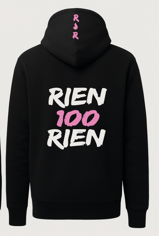 Sweat a capuche RIEN100RIEN rose